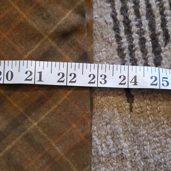 Ann Taylor Brown Plaid A-Line Skirt - Picture 8 of 12